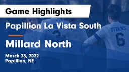 Papillion La Vista South  vs Millard North   Game Highlights - March 28, 2022