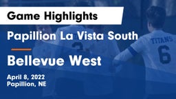 Papillion La Vista South  vs Bellevue West  Game Highlights - April 8, 2022