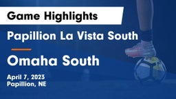 Papillion La Vista South  vs Omaha South  Game Highlights - April 7, 2023