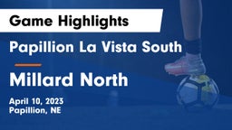 Papillion La Vista South  vs Millard North   Game Highlights - April 10, 2023