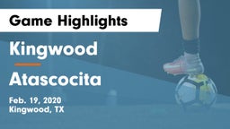 Kingwood  vs Atascocita  Game Highlights - Feb. 19, 2020