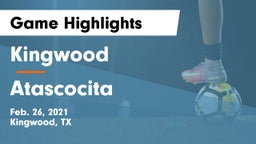 Kingwood  vs Atascocita  Game Highlights - Feb. 26, 2021