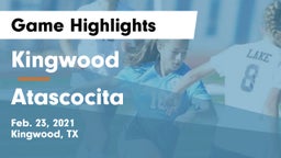 Kingwood  vs Atascocita  Game Highlights - Feb. 23, 2021