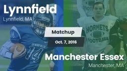 Matchup: Lynnfield High vs. Manchester Essex  2016