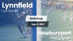 Matchup: Lynnfield High vs. Newburyport  2017
