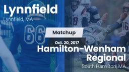 Matchup: Lynnfield High vs. Hamilton-Wenham Regional  2017