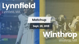 Matchup: Lynnfield High vs. Winthrop   2018