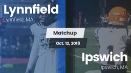 Matchup: Lynnfield High vs. Ipswich  2018