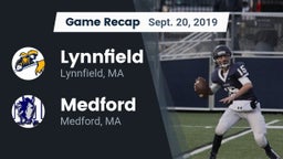 Recap: Lynnfield  vs. Medford  2019