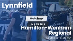 Matchup: Lynnfield High vs. Hamilton-Wenham Regional  2019