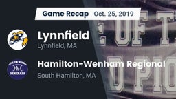Recap: Lynnfield  vs. Hamilton-Wenham Regional  2019