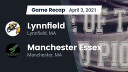 Recap: Lynnfield  vs. Manchester Essex  2021