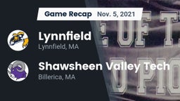 Recap: Lynnfield  vs. Shawsheen Valley Tech  2021