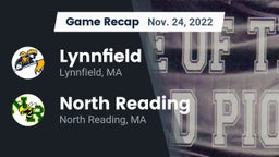 Recap: Lynnfield  vs. North Reading  2022