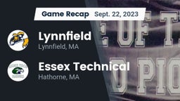 Recap: Lynnfield  vs. Essex Technical  2023