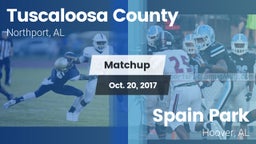 Matchup: Tuscaloosa County vs. Spain Park  2017
