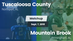 Matchup: Tuscaloosa County vs. Mountain Brook  2018
