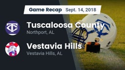 Recap: Tuscaloosa County  vs. Vestavia Hills  2018
