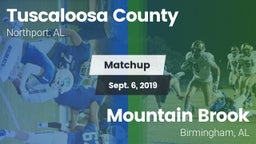 Matchup: Tuscaloosa County vs. Mountain Brook  2019
