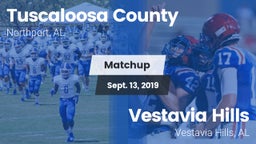 Matchup: Tuscaloosa County vs. Vestavia Hills  2019
