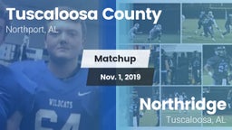Matchup: Tuscaloosa County vs. Northridge  2019