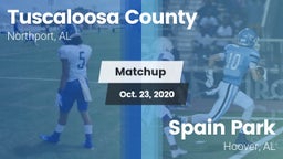 Matchup: Tuscaloosa County vs. Spain Park  2020