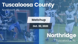 Matchup: Tuscaloosa County vs. Northridge  2020