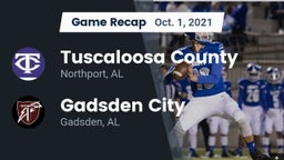 Recap: Tuscaloosa County  vs. Gadsden City  2021