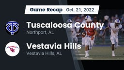Recap: Tuscaloosa County  vs. Vestavia Hills  2022