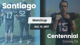 Matchup: Santiago  vs. Centennial  2017