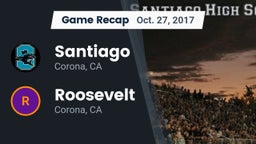 Recap: Santiago  vs. Roosevelt  2017