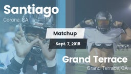 Matchup: Santiago  vs. Grand Terrace  2018