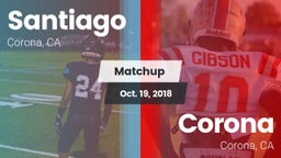 Matchup: Santiago  vs. Corona  2018