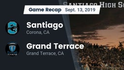 Recap: Santiago  vs. Grand Terrace  2019