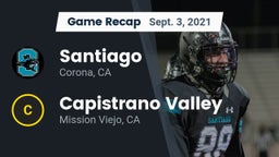 Recap: Santiago  vs. Capistrano Valley  2021