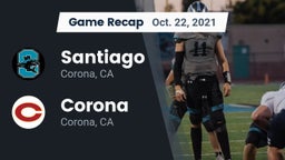 Recap: Santiago  vs. Corona  2021