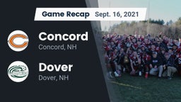 Recap: Concord  vs. Dover  2021