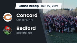 Recap: Concord  vs. Bedford  2021