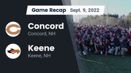 Recap: Concord  vs. Keene  2022
