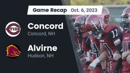 Recap: Concord  vs. Alvirne  2023
