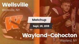 Matchup: Wellsville High vs. Wayland-Cohocton  2018