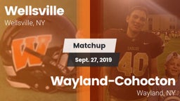 Matchup: Wellsville High vs. Wayland-Cohocton  2019