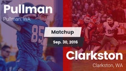 Matchup: Pullman  vs. Clarkston  2016