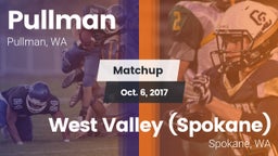 Matchup: Pullman  vs. West Valley  (Spokane) 2017