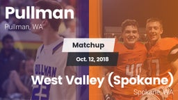Matchup: Pullman  vs. West Valley  (Spokane) 2018