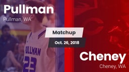 Matchup: Pullman  vs. Cheney  2018