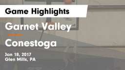 Garnet Valley  vs Conestoga  Game Highlights - Jan 18, 2017