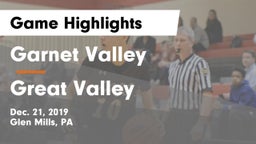 Garnet Valley  vs Great Valley  Game Highlights - Dec. 21, 2019