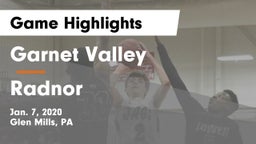 Garnet Valley  vs Radnor  Game Highlights - Jan. 7, 2020