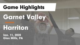 Garnet Valley  vs Harriton  Game Highlights - Jan. 11, 2020